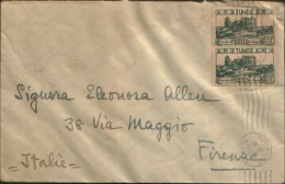 1950 TUNIS TUNISIE X FIRENZE - Covers & Documents