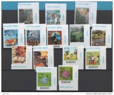 2000 - 2007  EUROPA CEPT  KOSOVO SERBIAN PART  SPETIAL OFFER MNH - 2000