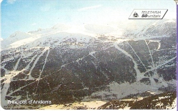 AND-085 TARJETA DE ANDORRA SOLDEU EL TARTER - Andorra