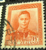 New Zealand 1938 King George VI 1.5d - Used - Usati