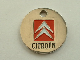 JETON DE CADDIE - AUTOMOBILE CITROEN ARRAS - Trolley Token/Shopping Trolley Chip