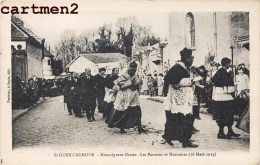 SAINT-OUEN-L'AUMONE MONSEIGNEUR GIBIER LES PARRAINS ET MARRAINES PROCESSION 16 MARS 1924 RELIGION 93 - Saint-Ouen-l'Aumône