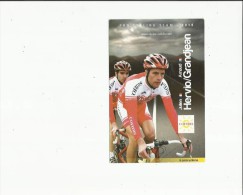 Carte Glacée De  Equipe Cofidis 2010 ( Arnaud Grandjean-Julien Hervio ) Categorie  Le Paracyclisme -Voir Scan Au Verso - Personalità Sportive