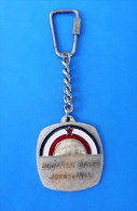 YUGOSLAVIAN PETANQUE FEDERATION Vintage Keychain * Boule Bowls Petanca Bocce Jeu De Boules Bocha Keyring Porte-cles - Bowls - Pétanque