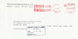 I4251 - Denmark (1990) Vedbaeg: VELUX - Lettres & Documents