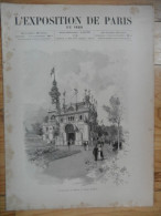 L'exposition De Paris / N° 23  Du  3 Aout 1889  Avec Supplément - Riviste - Ante 1900