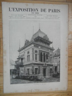L'exposition De Paris / N° 31  Du  31 Aout 1889  Avec Supplément - Revues Anciennes - Avant 1900