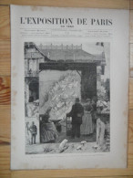 L'exposition De Paris / N° 37  Du  21 Septembre 1889  Avec Supplément - Revues Anciennes - Avant 1900