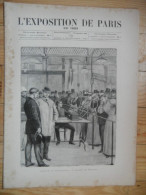 L'exposition De Paris / N° 39  Du  28 Septembre 1889  Avec Supplément - Riviste - Ante 1900
