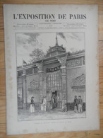 L'exposition De Paris / N° 59  Du 7 Décembre1889  Avec Supplément - Revues Anciennes - Avant 1900