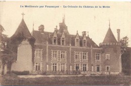 CPA La Meilleraie Par Pouzauges  La Colonie Du Chateau De La Motte - Pouzauges