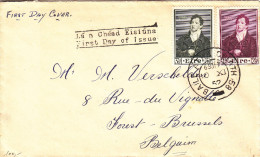 Poëtes - Irlande - Lettre De 1952 - Valeur 20 Euros - Storia Postale
