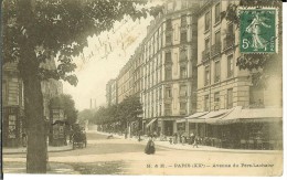 CPA  PARIS, Avenue Du Père Lachaise  10015 - Arrondissement: 20