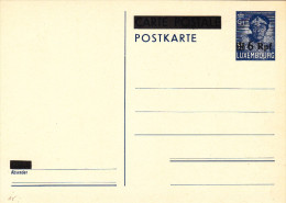 Luxembourg - Entier Postal  De 1941 - Postwaardestukken