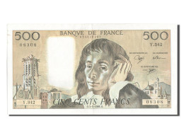 Billet, France, 500 Francs, 500 F 1968-1993 ''Pascal'', 1991, 1991-01-03, TTB - 500 F 1968-1993 ''Pascal''