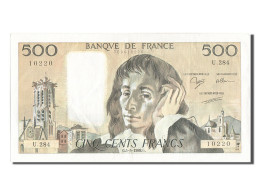 Billet, France, 500 Francs, 500 F 1968-1993 ''Pascal'', 1988, 1988-05-05, TTB - 500 F 1968-1993 ''Pascal''