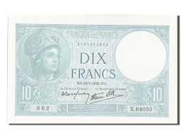 Billet, France, 10 Francs, 10 F 1916-1942 ''Minerve'', 1941, 1941-01-16, SPL+ - 10 F 1916-1942 ''Minerve''