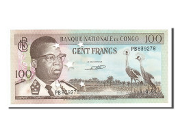 Billet, Congo Democratic Republic, 100 Francs, 1964, 1964-08-01, NEUF - Autres & Non Classés