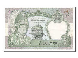 Billet, Népal, 2 Rupees, 1981, TTB - Nepal