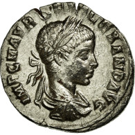 Monnaie, Alexandre Sévère, Denier, TTB+, Argent, Cohen:495 - The Severans (193 AD To 235 AD)