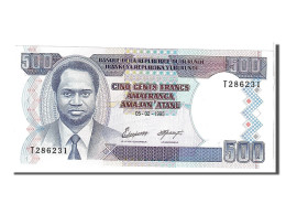 Billet, Burundi, 500 Francs, 1995, KM:37a, NEUF - Burundi