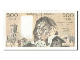Billet, France, 500 Francs, 500 F 1968-1993 ''Pascal'', 1985, 1989-02-02, TB+ - 500 F 1968-1993 ''Pascal''
