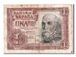 Billet, Espagne, 1 Peseta, 1953, 1953-07-22, TB - 1-2 Peseten