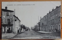 Cpa Dpt 63 - N°345 - Lezoux - Avenue De La Gare - 1918 - Lezoux