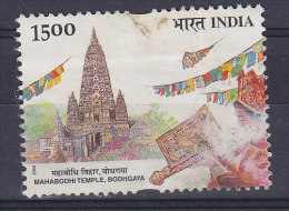 India 2002 Mi. 1894     15.00 (R) Mahabodhi-Tempel, Bodhgaya - Oblitérés