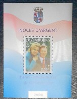 LUXEMBOURG - BF ** N° YT 20 (2006). Noces D'argent. Royauté. Personnes Célèbres. - Blocs & Hojas