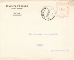 I4272 - Belgium (1956) Obourg - Briefe U. Dokumente