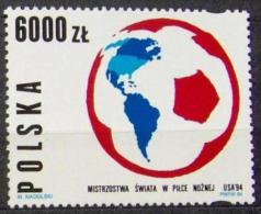 SOCCER FOOTBALL FÚTBOL FUSSBALL WM VM WORLD CHAMPIONSHIP MUNDIAL USA - POLAND 1994 MI 3495 MNH - 1994 – États-Unis