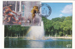 Carte Maximum FRANCE N°Yvert 4440 (VERSAILLES - Bassin D'APOLLON) Obl Sp Versailles - 2010-2019