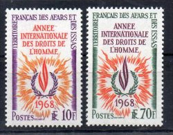 Afars Et Issas N°341 / 342  Neufs Sans Charniere - Unused Stamps