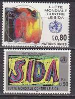 H0697 - ONU UNO GENEVE N°184/85 ** AIDS SIDA - Neufs