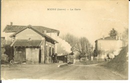 CPA  MIONS, La Gare 10158 - Autres Communes