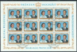 LUXEMBURG/LUXEMBOURG 1981 08 11 Michel Nr. 1036 - FDC CANCEL - SHEET - Usati