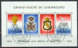 LUXEMBURG/LUXEMBOURG 1985 05 11 Michel Nr. BL14 - FDC CANCEL - Gebraucht