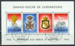 LUXEMBURG/LUXEMBOURG 1985 05 11 Michel Nr. BL14 - FDC CANCEL - Used Stamps