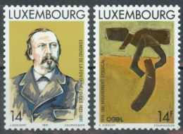 LUXEMBURG/LUXEMBOURG 1991 06 Michel Nr. 1275-1276 - MNH ** - Nuevos