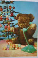 TEDDY BEAR - OLD USSR PC - Postcard Lisezkiy Yakimenko S Novim Godom!  1972 - Giochi, Giocattoli