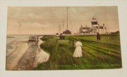 Hunstanton , The Lighthouse And Signal Station ::::: Animation - Autres & Non Classés