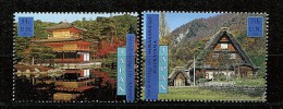 Nations Unies - New York** N° 855/856 - Patrimoine Mondial. Le Japon - Unused Stamps