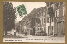 SERRIERES (Ardèche) -- Quai Jules-Roche (coté Sud) - Voyagée 1915 - Serrières