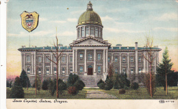 Oregon Salem State Capitol Building 1911 - Salem