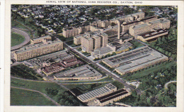 Ohio Dayton Aerial View Of National Cash Register Company 1943 - Dayton