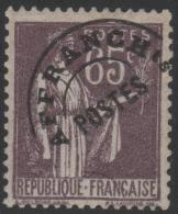 FRANCE STAMP TIMBRE PREOBLITERE N° 73 \" PAIX 65c SURCHARGE EN HAUT \" NEUF Xx TTB - Andere & Zonder Classificatie