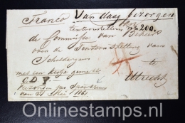 Nederland, SPOORTREIN Cover 1861 Franco, Vandaag Bezorgen, Utrecht Tentoonstelling Nr 200 Etc. - Cartas & Documentos