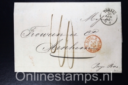 Italy, Complete Letter 1863 Torino , Lanslebourg  To  Arnhem Netherlands, - Marcofilía