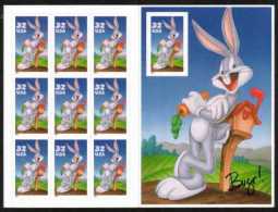 USA 1997 Bugs Bunny Sheet Of 10   $3.20 MNH SC 3137sp YV C2605 MI SH2829 SG MS3300 - Volledige Vellen